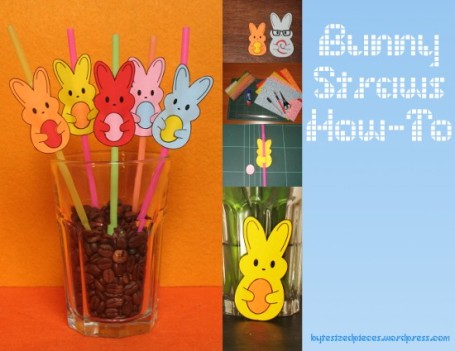 bunny straws how-to