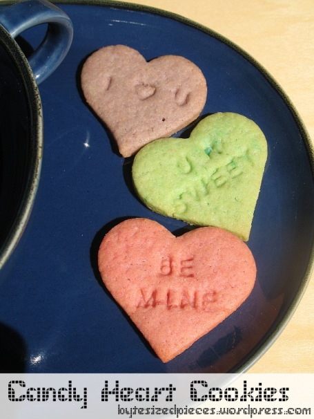 candy heart cookies